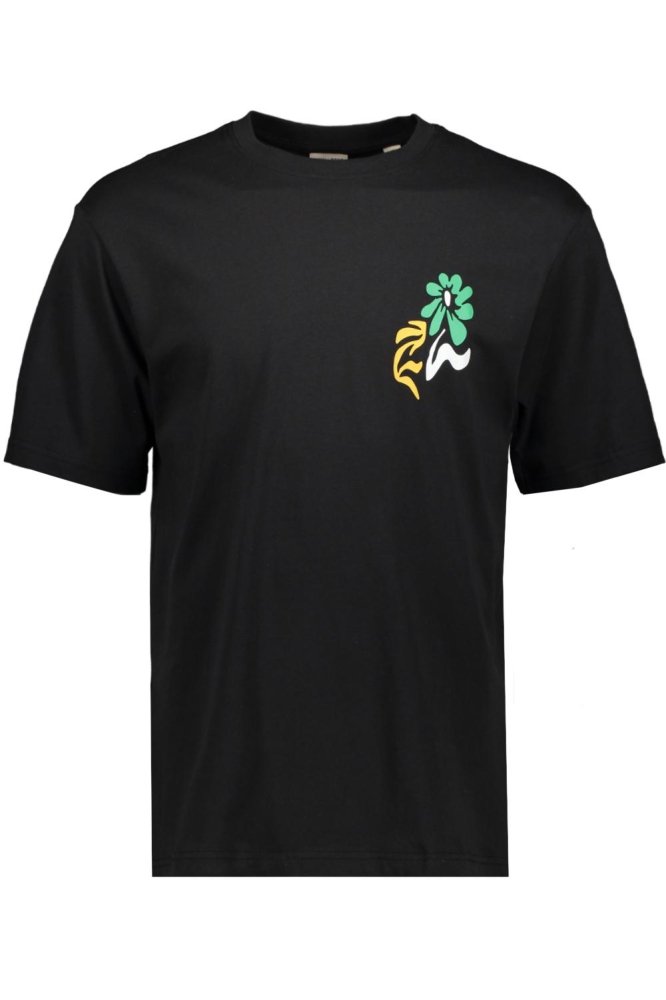 ONSKEANE RLX SS PRINTED TEE CS 22029734 Black/LIQUIFY FLO